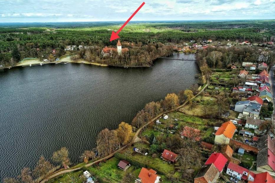 Zolty Domek Nad Jeziorem Lubniewice Eksteriør bilde